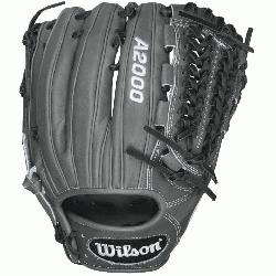 on 11.75 Inch Pattern A2000 Baseball Glove. Closed Pro-Laced Web Dri-Lex 